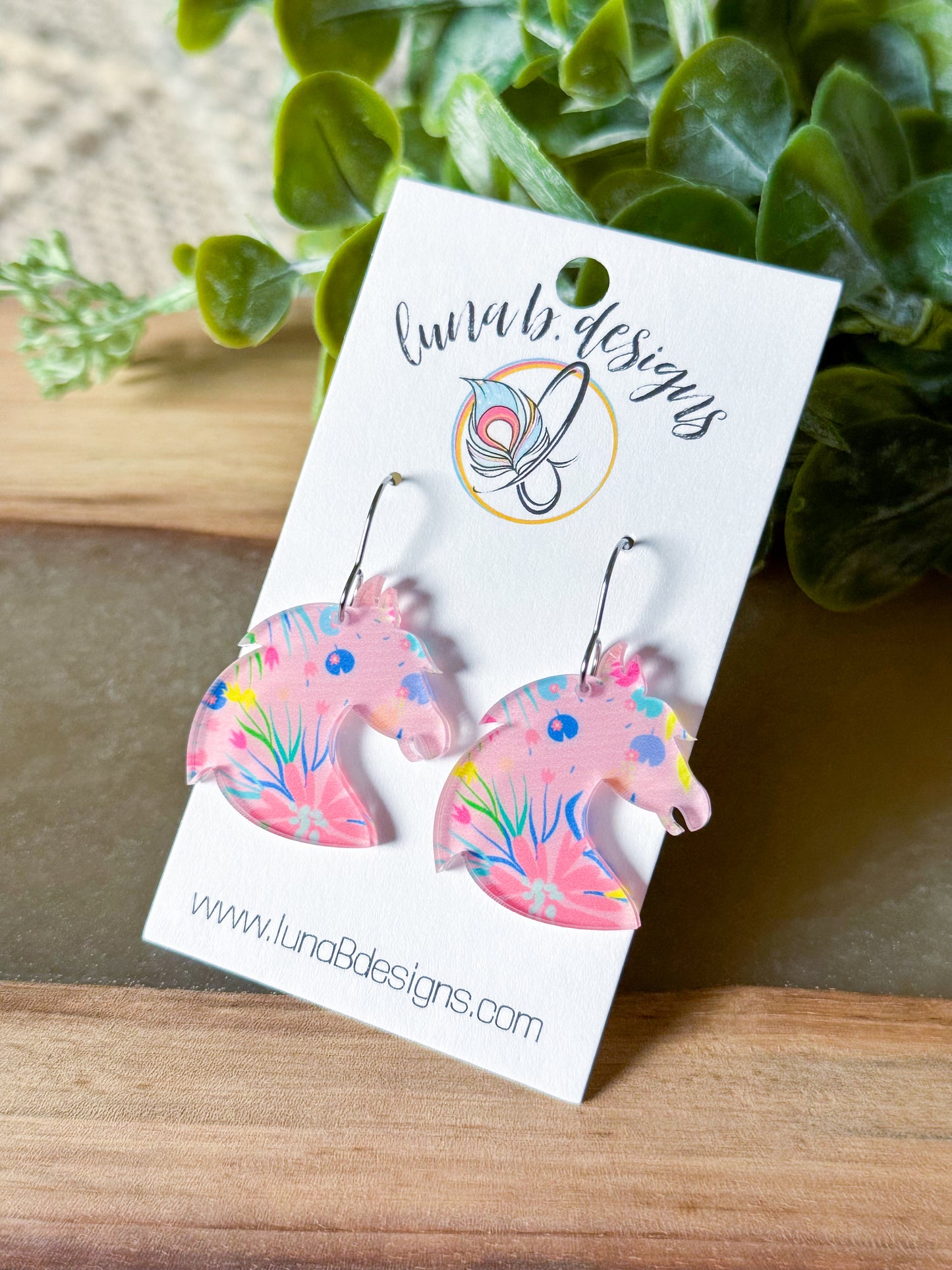 Floral Friends: Horse