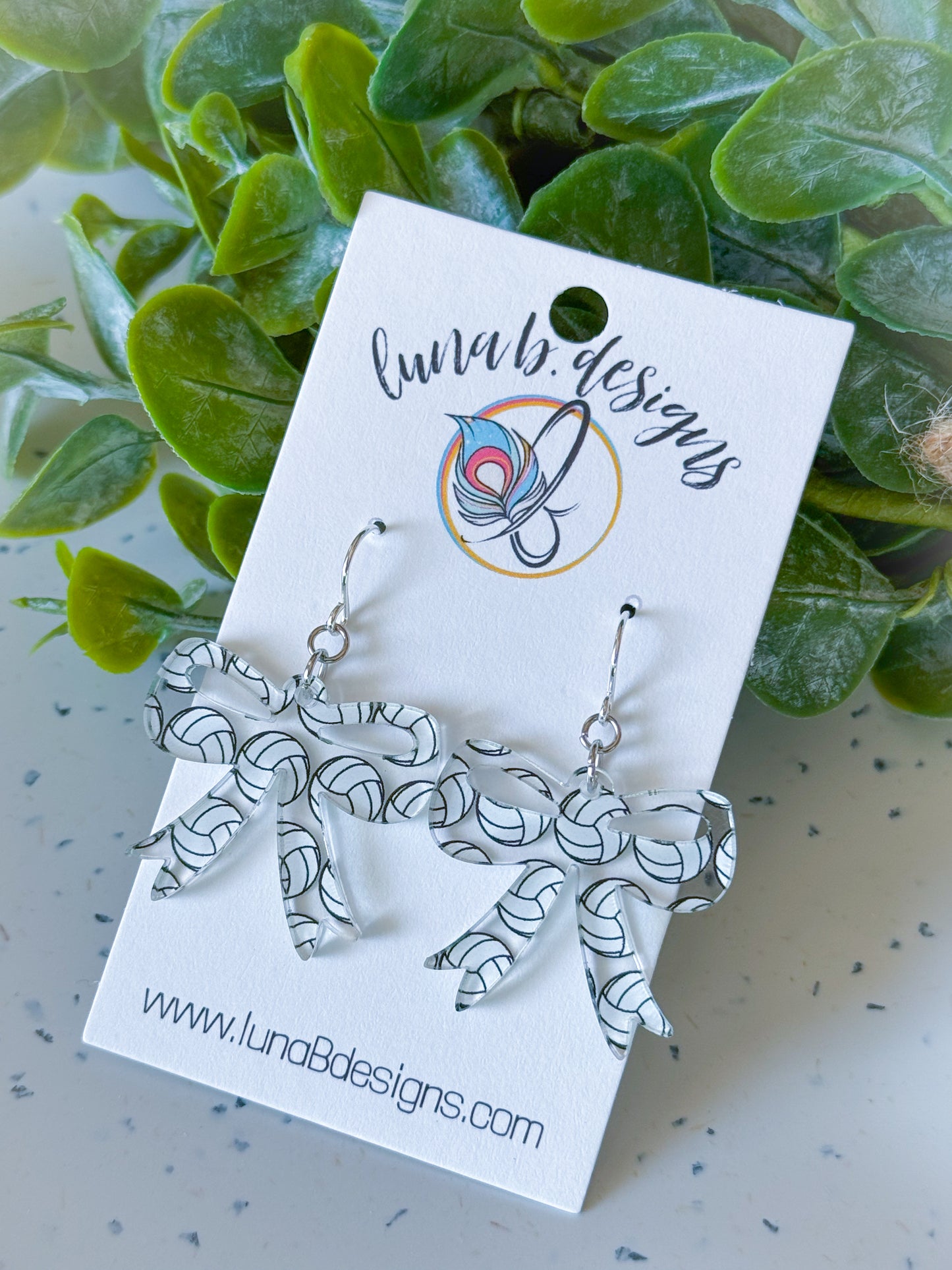 Sporty Bows: Volleyball