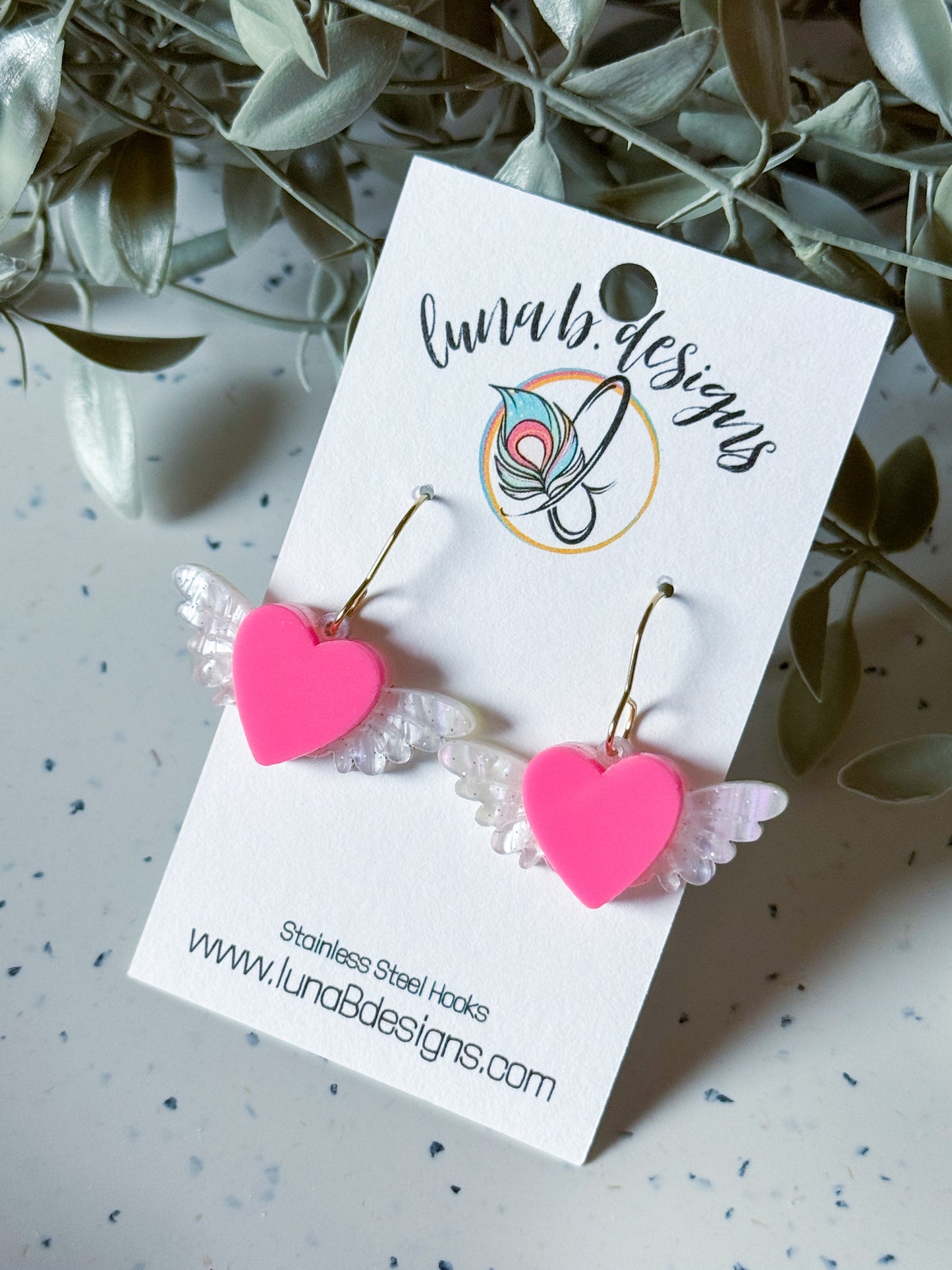 Valentine: Heart w/ Wings