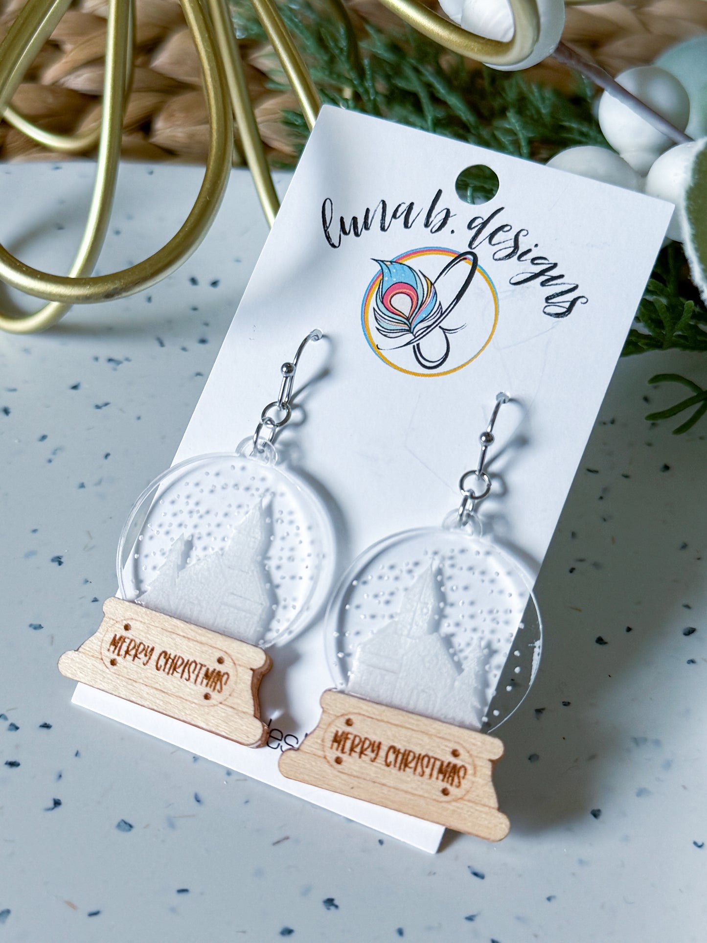 Christmas Collection: Church Snow Globe