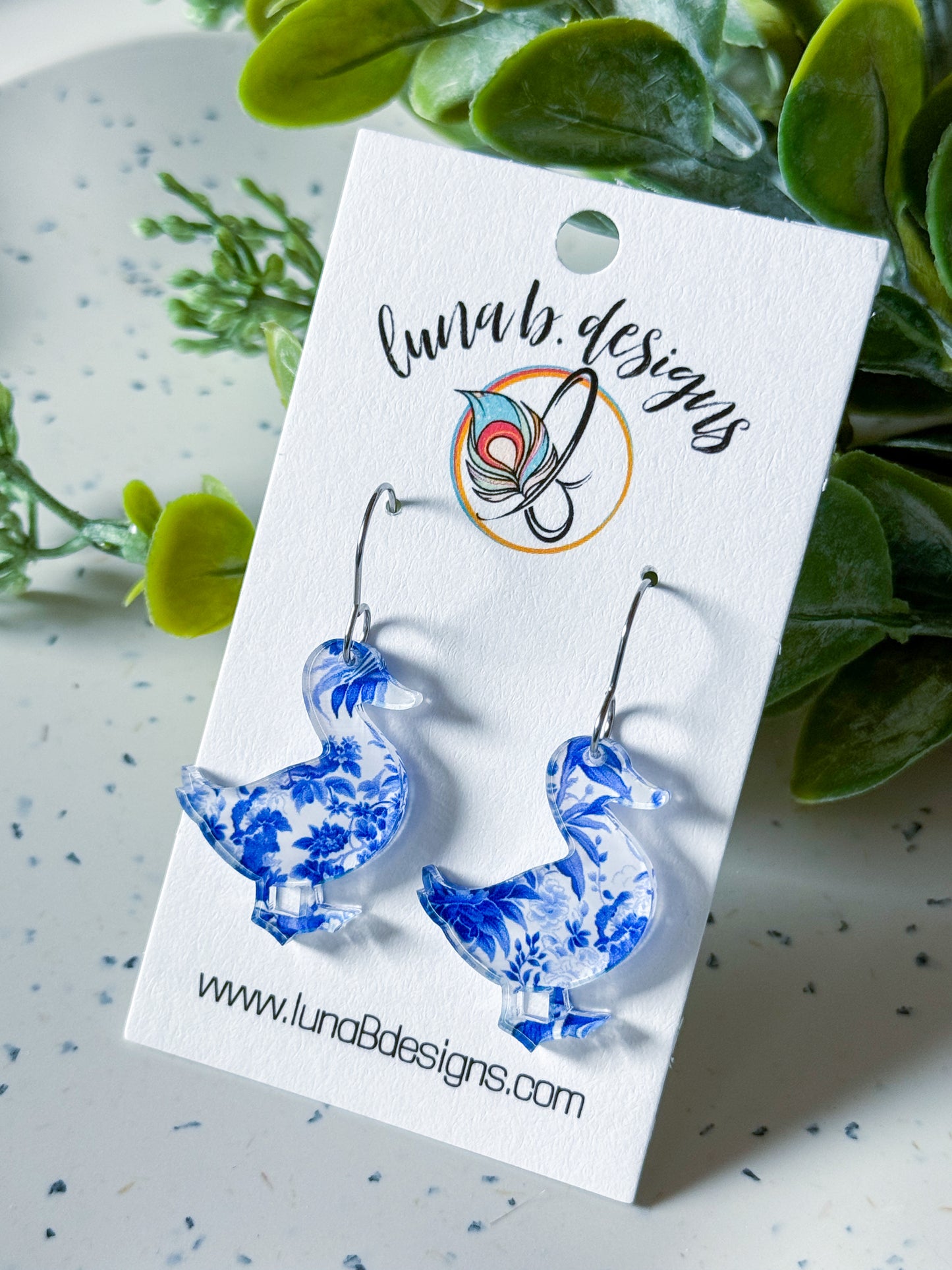 Floral Friends: Duck