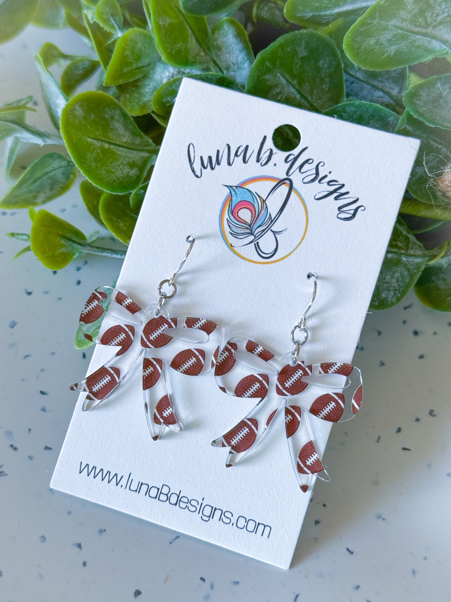 Sporty Bows: Football