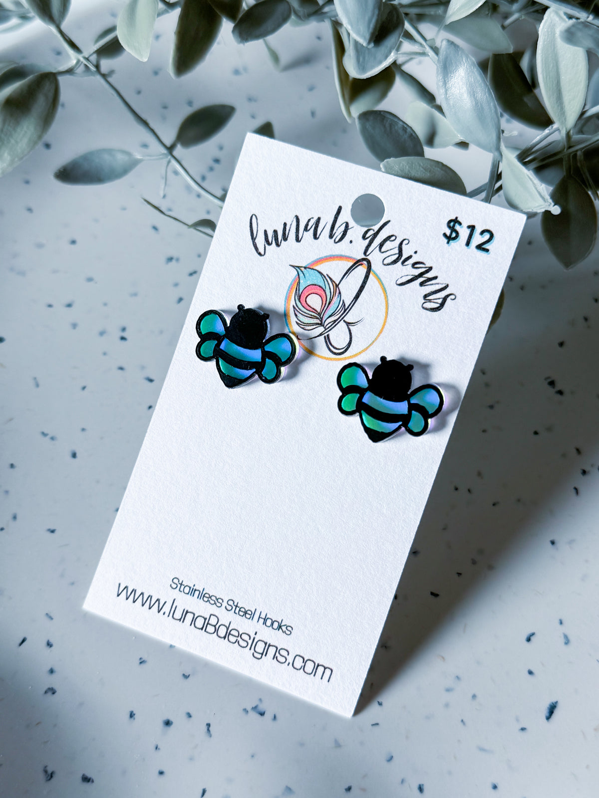Everyday: Bee Studs