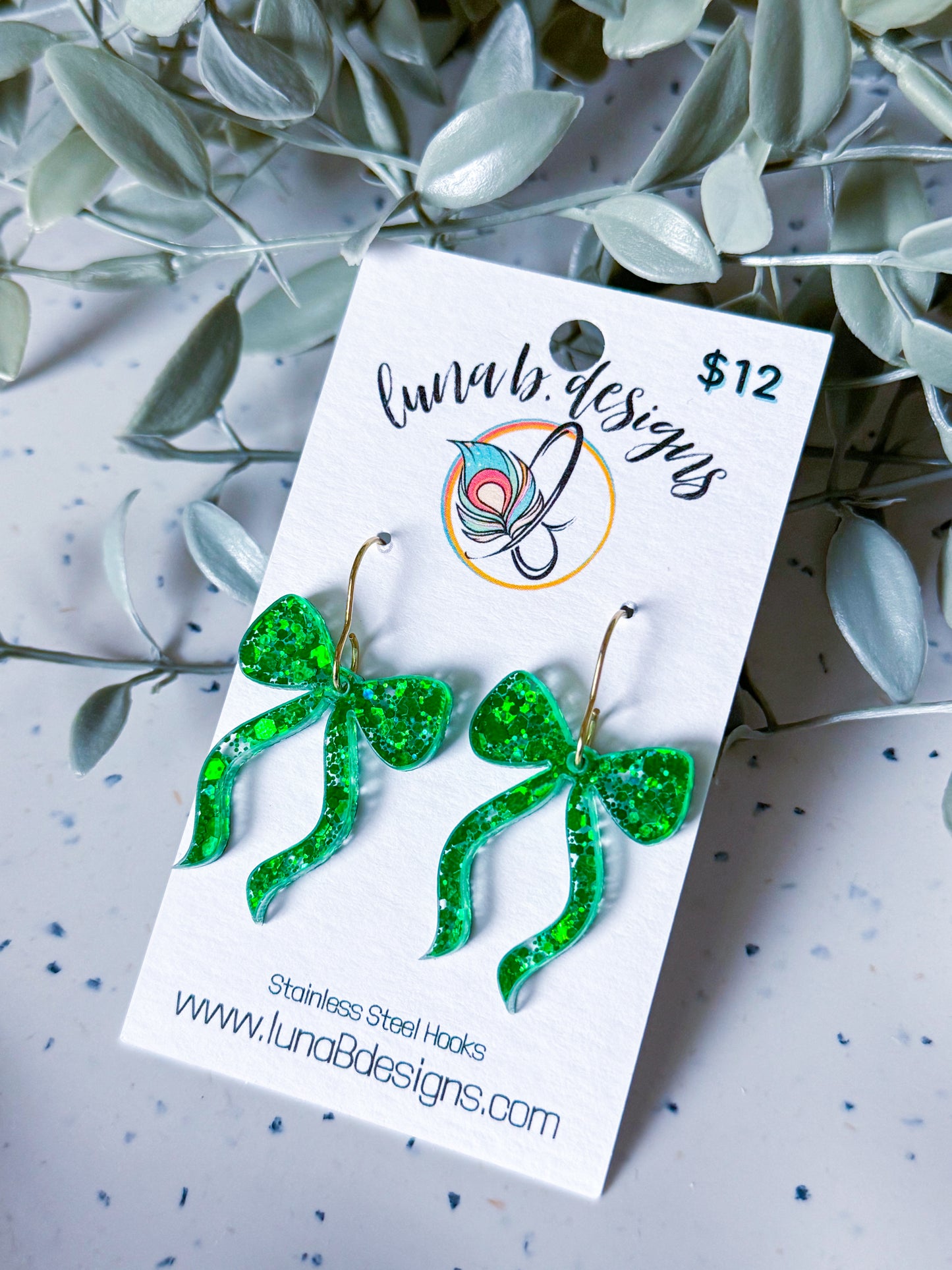 St. Patrick’s Day: Green Bow