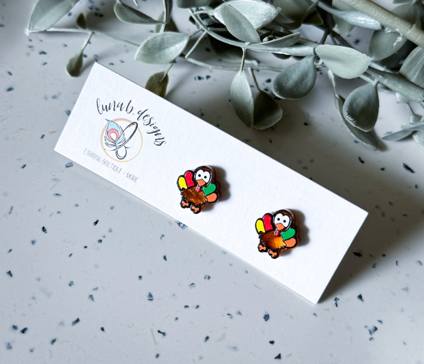 FALLoween: Turkey Studs