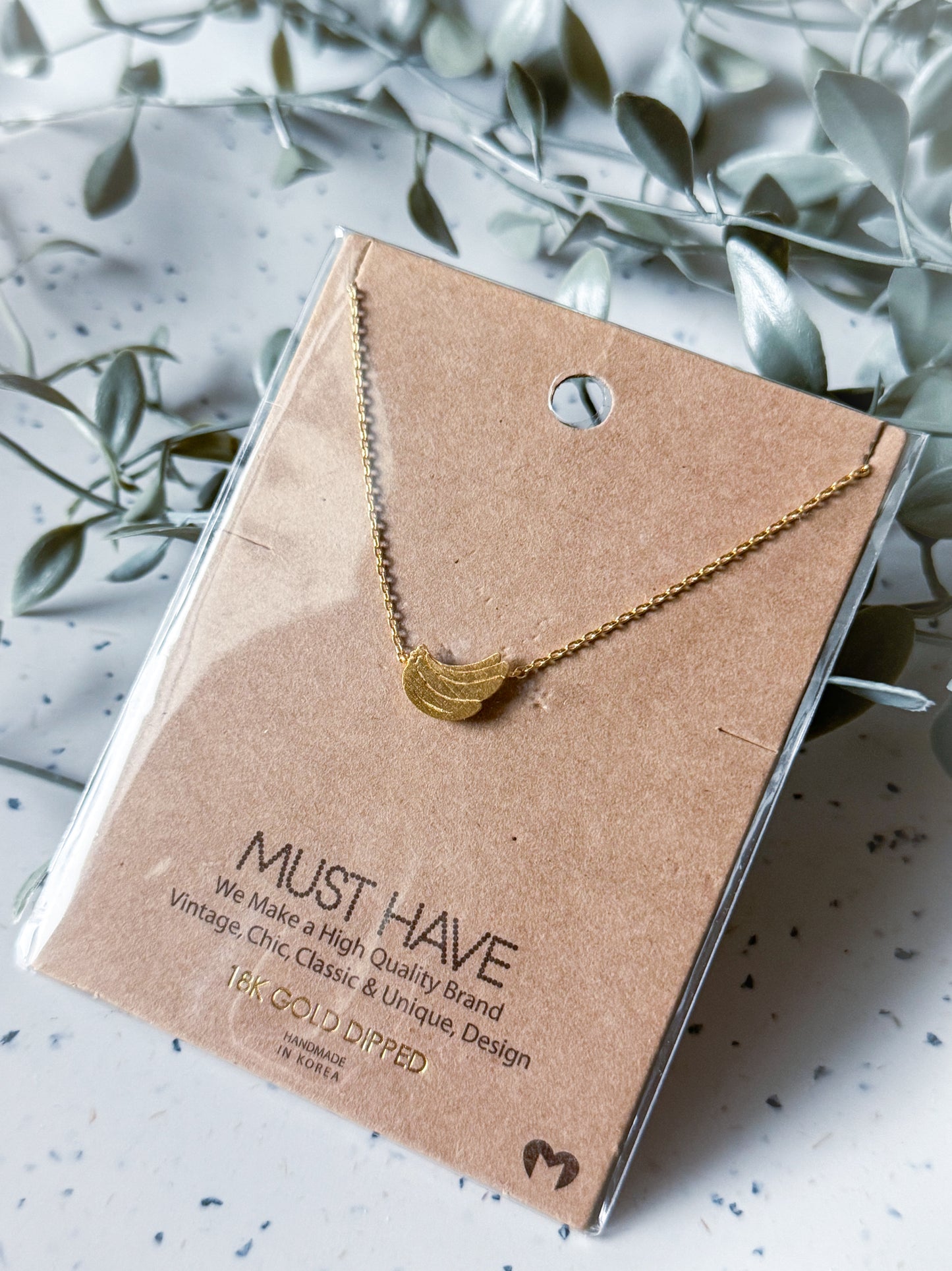 Bananas Necklace - Gold Dipped (16”)