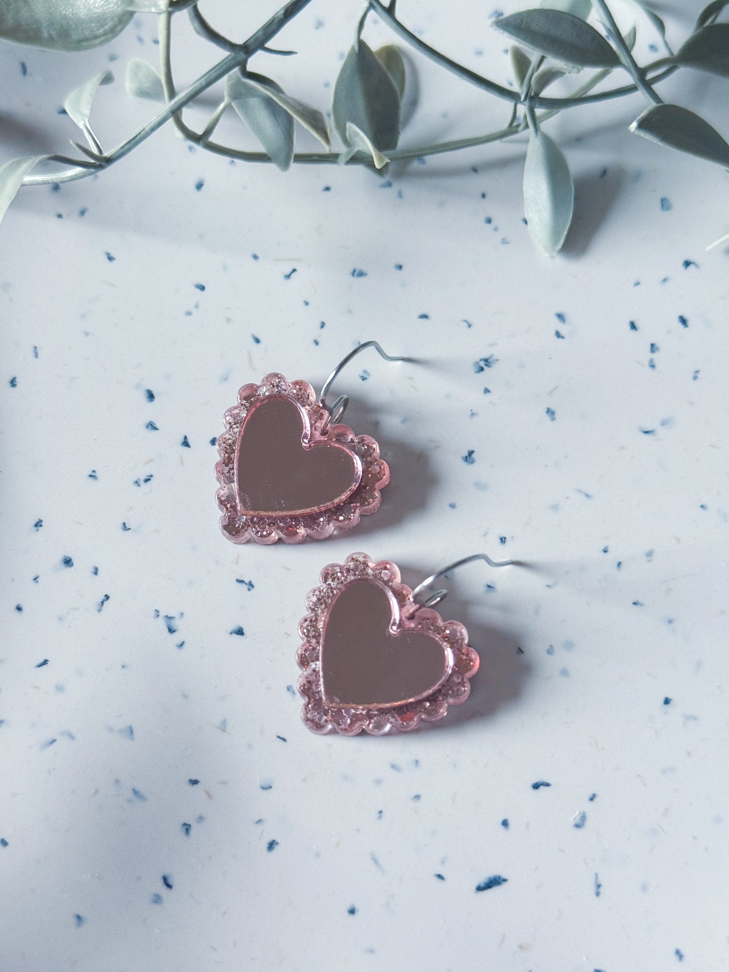 Valentine: Rose Gold Hearts