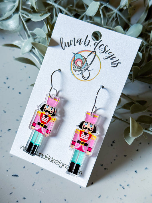 Christmas: Nutcracker (Pink & Mint)