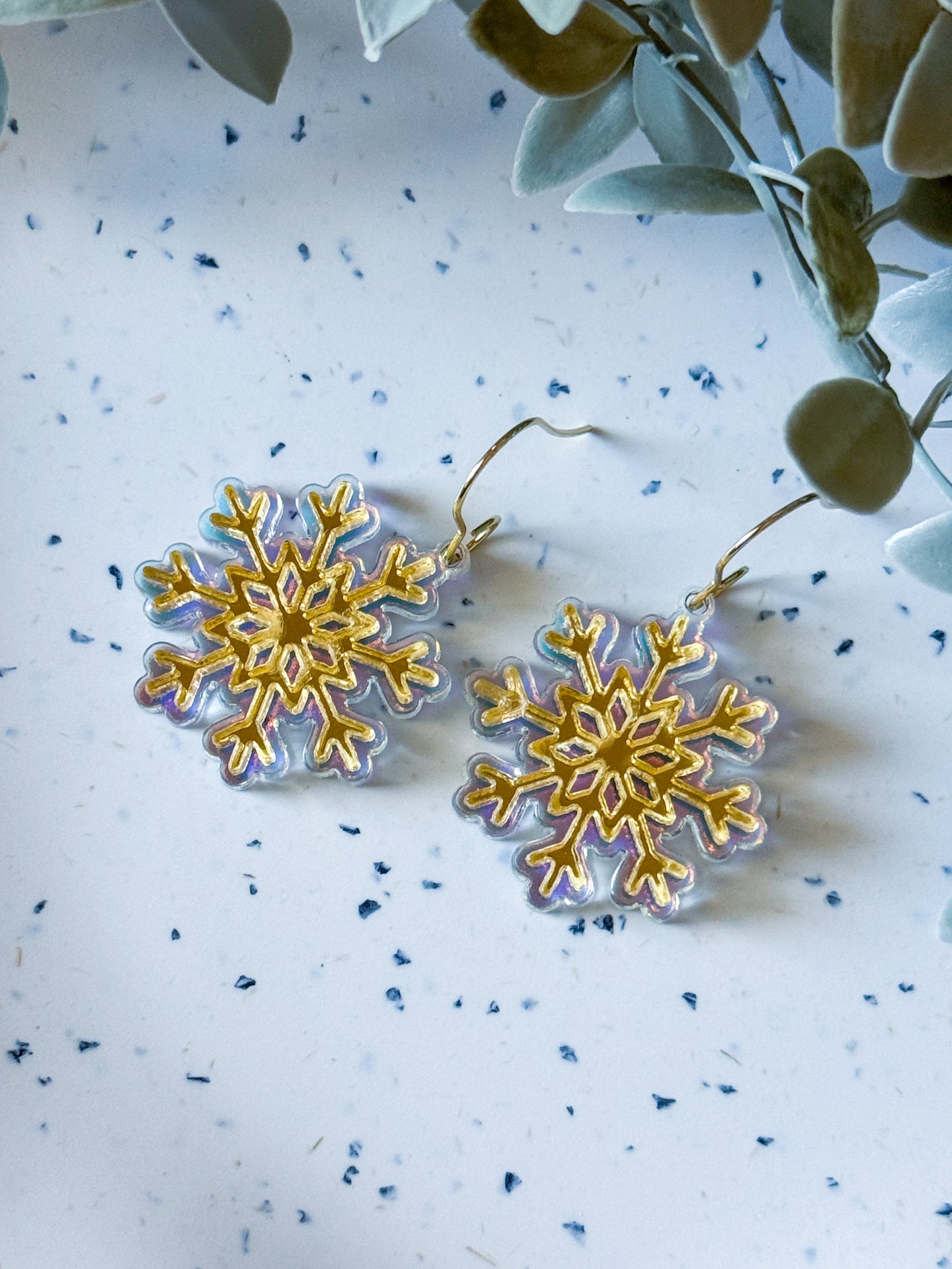 Christmas Collection: Gold Snowflakes