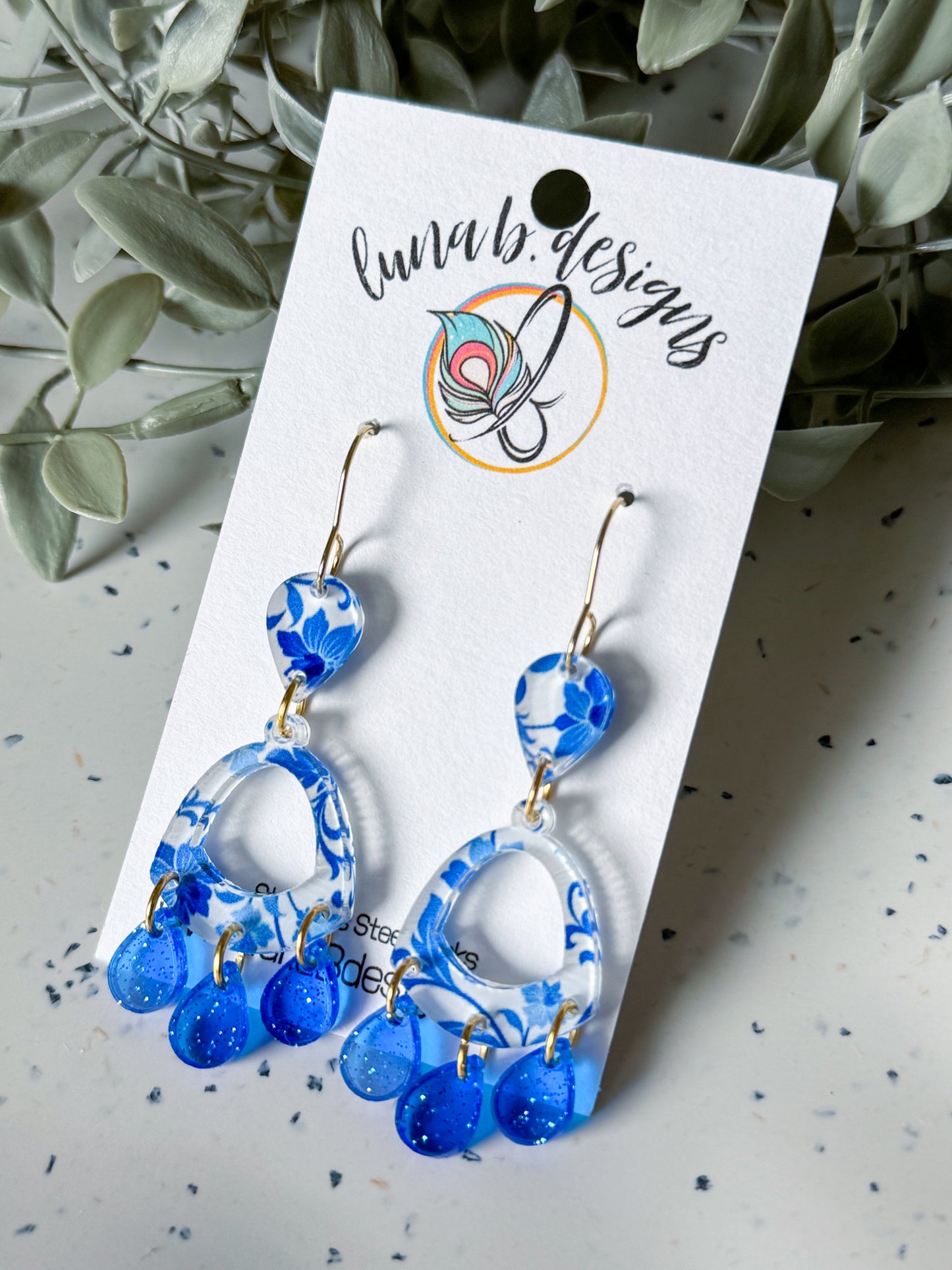 Everyday Collection: The Wren (Blue Floral)
