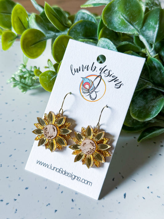FALLoween: Sunflower Drops (Gold)