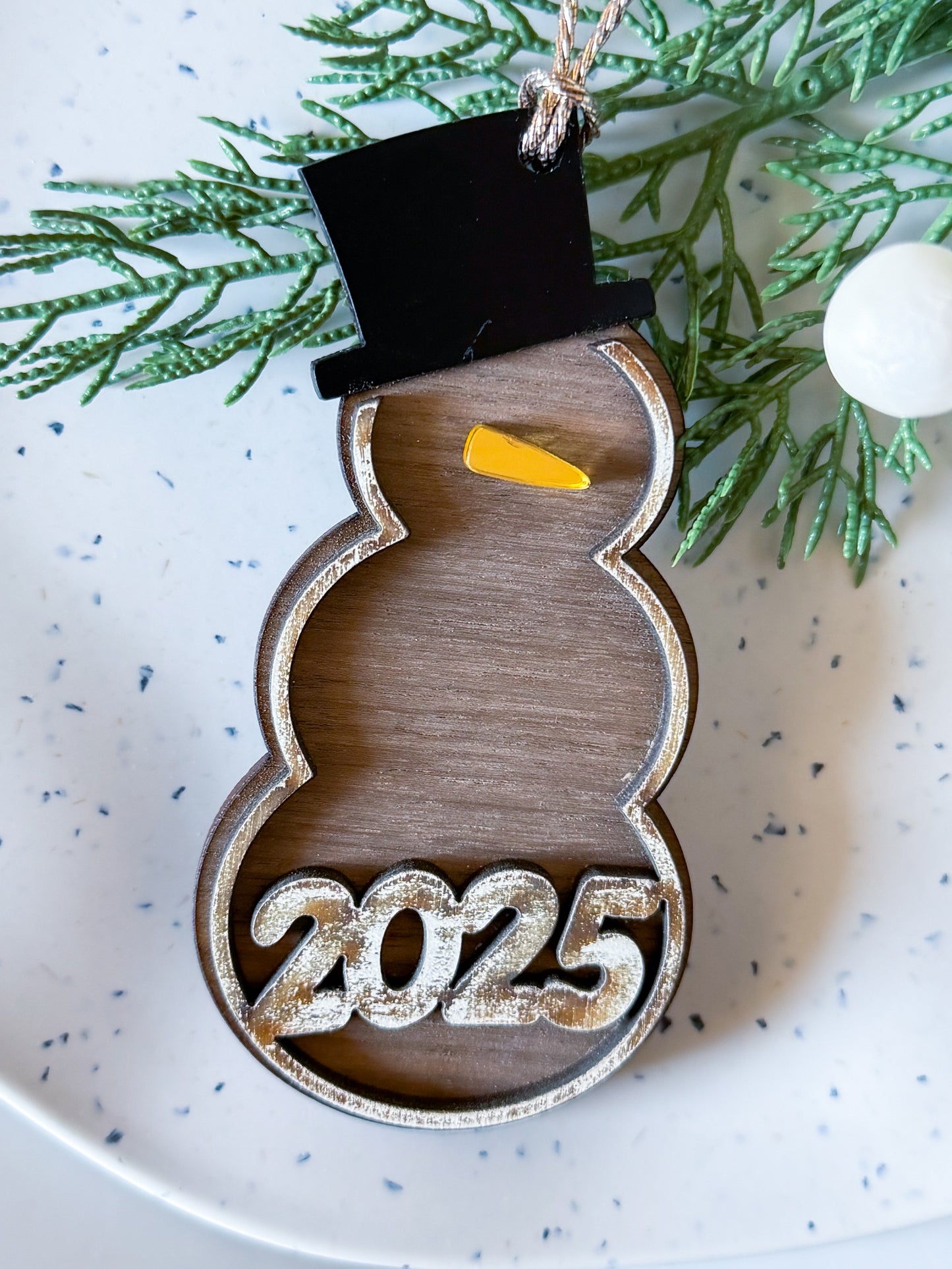 2025 Snowman Ornament