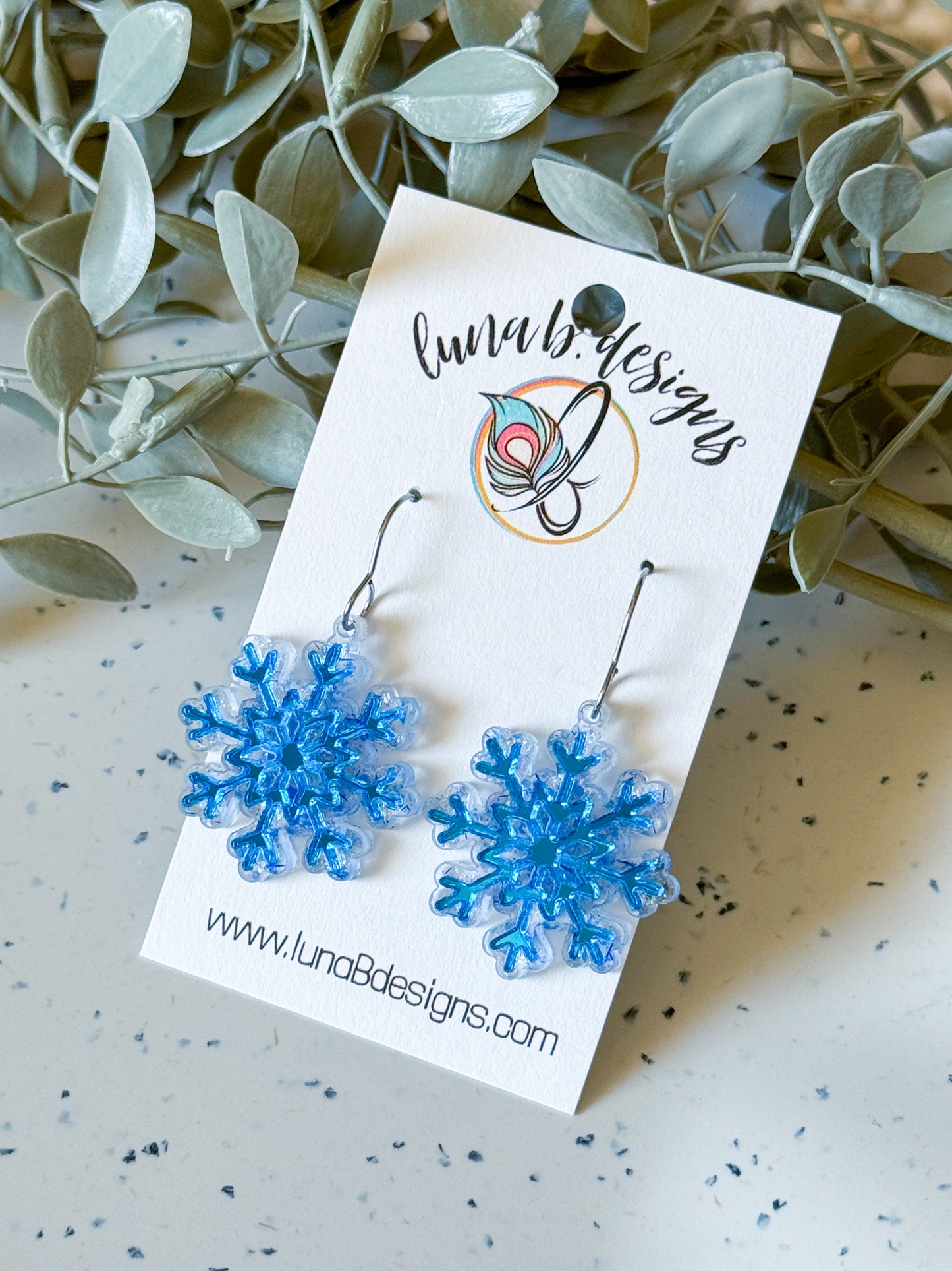 Christmas Collection: Blue Snowflakes