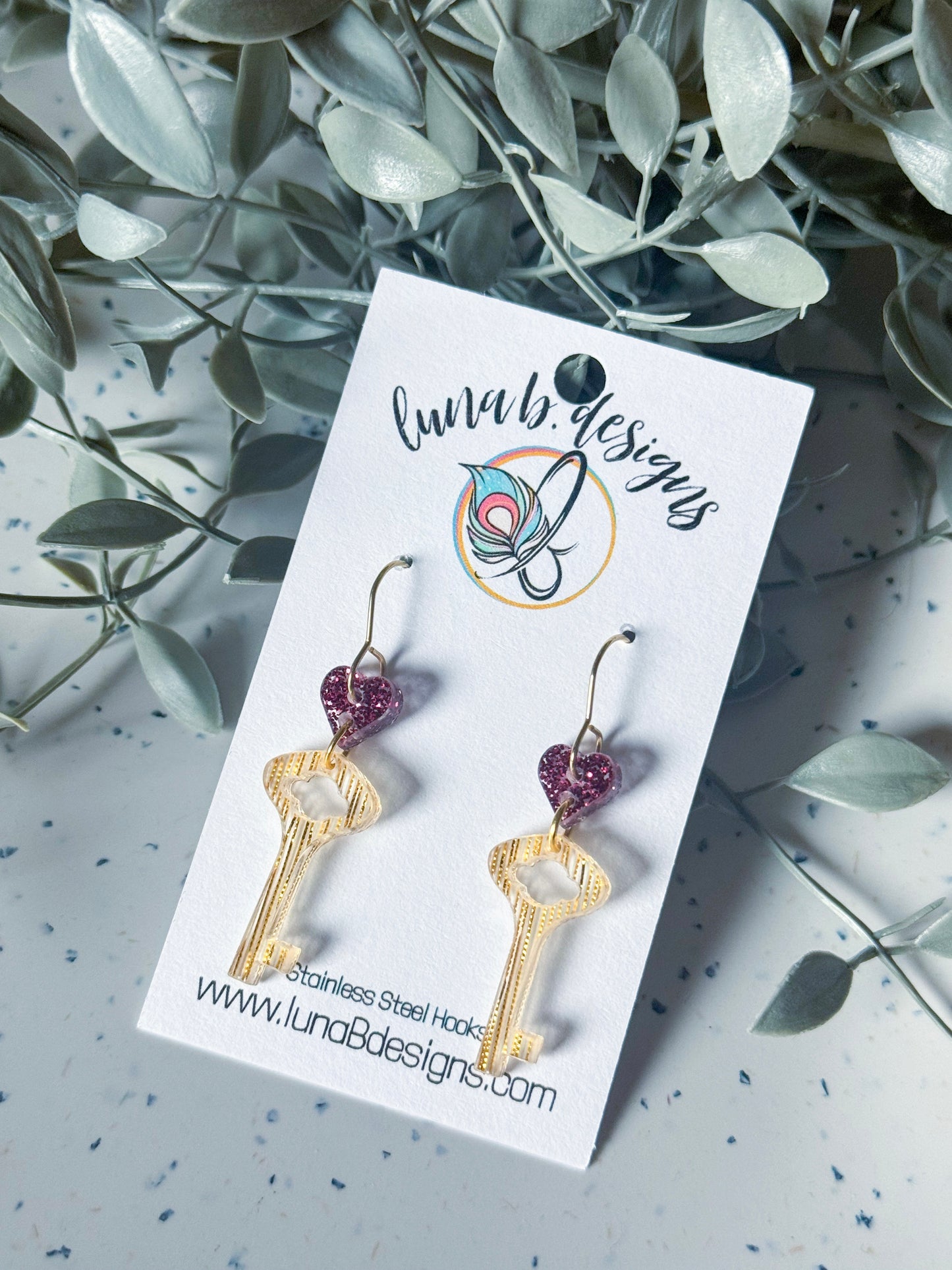 Valentine: Key to my Heart (Gold)