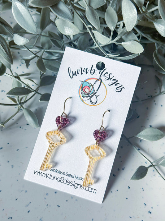 Valentine: Key to my Heart (Gold)