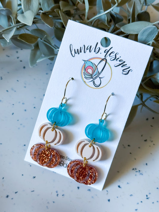 Fall: 3-Tier Pumpkins