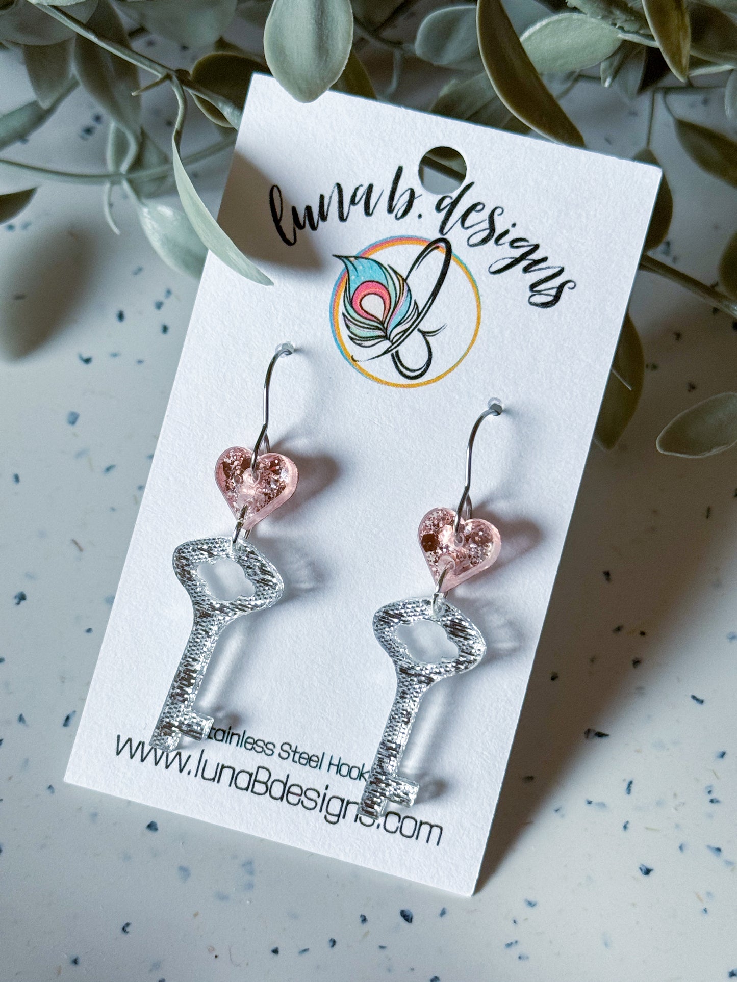 Valentine: Key to my Heart (Silver)