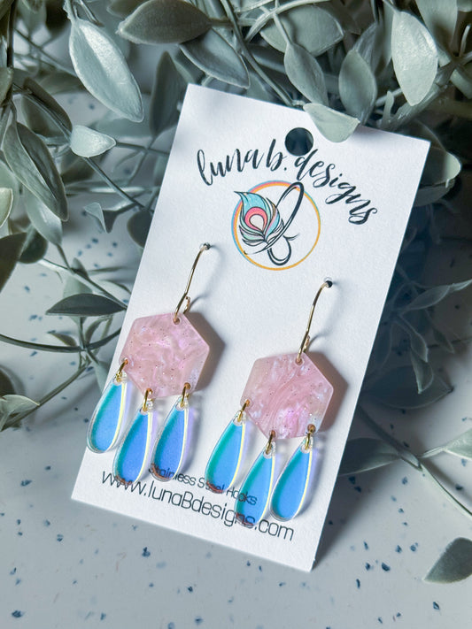 Valentine: Pink w/ Iridescent