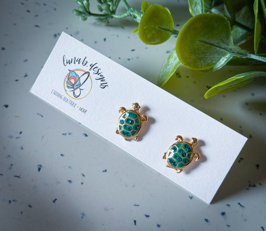 Turtle Studs 🐢