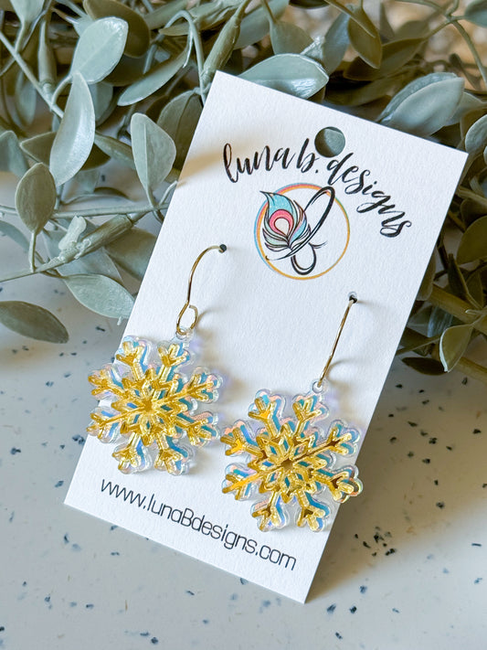 Christmas Collection: Gold Snowflakes