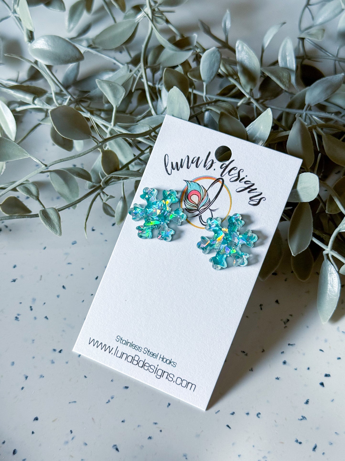 Christmas Collection: Snowflake Studs