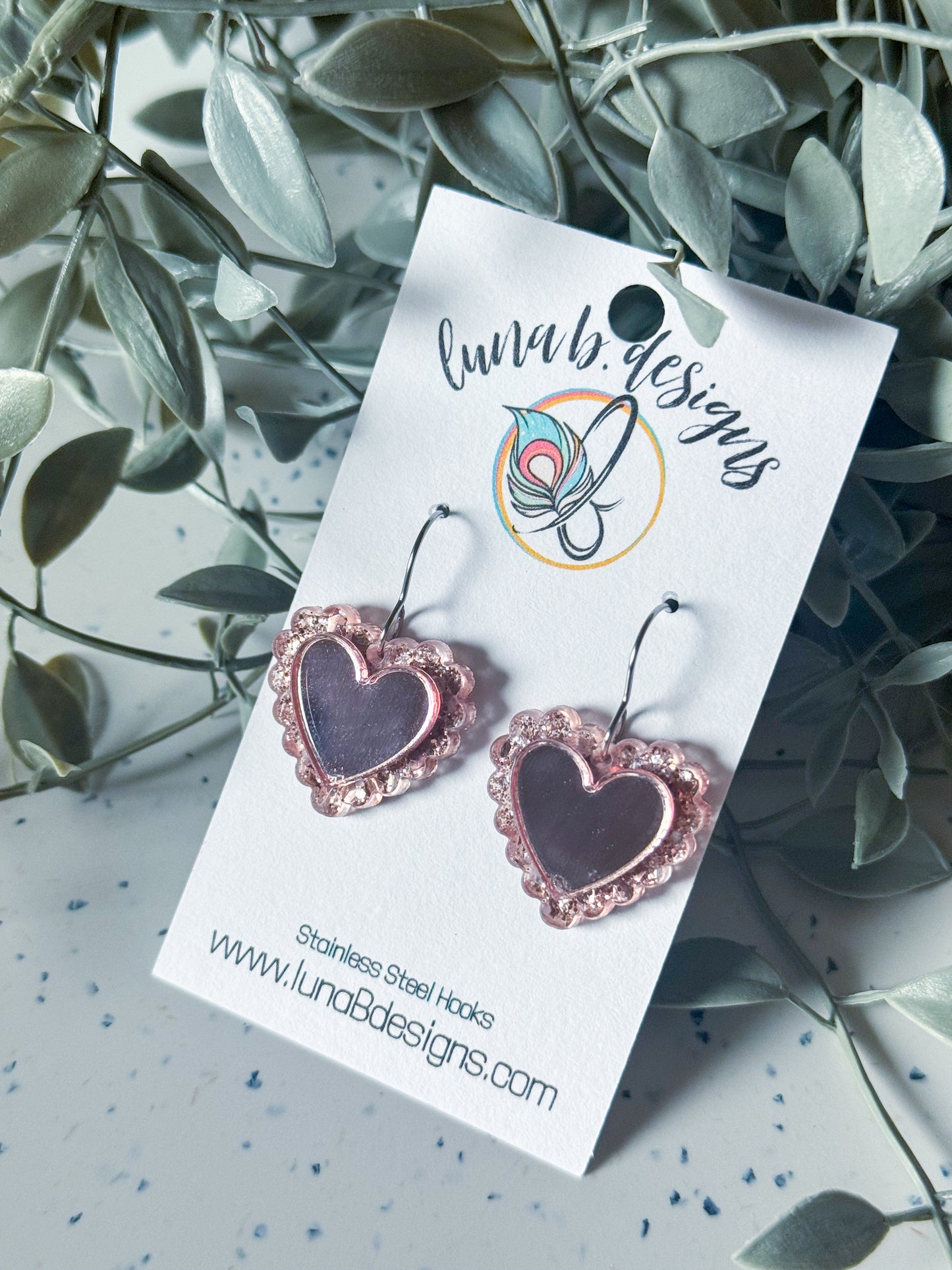 Valentine: Rose Gold Hearts