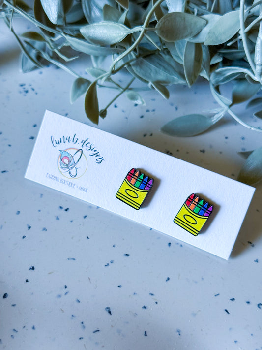 Crayon Studs