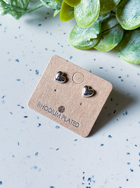Mini Studs: Hearts