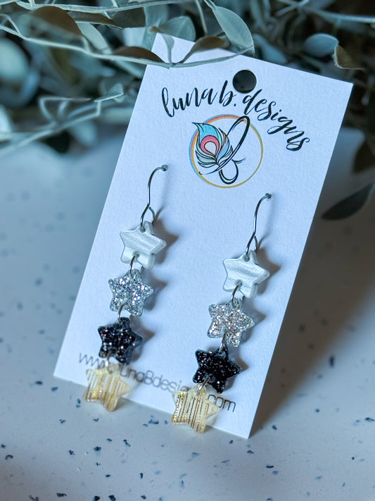 New Year’s Drops: 4-tier Star Drops