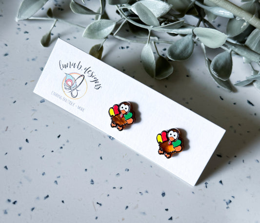 FALLoween: Turkey Studs
