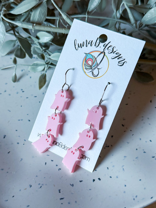 FALLoween: Pink Ghosts