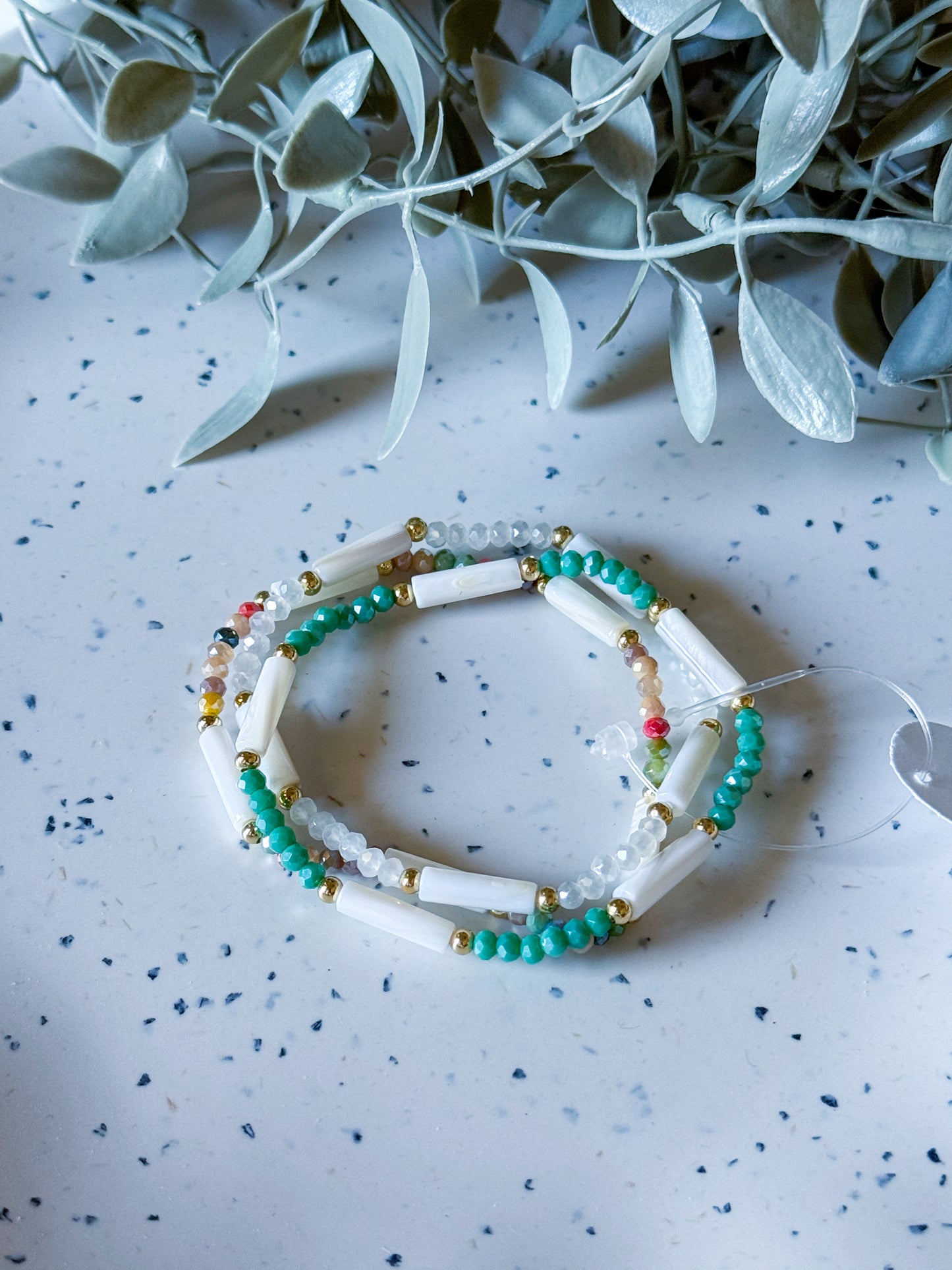 Seed Bead & Pearl Bracelets