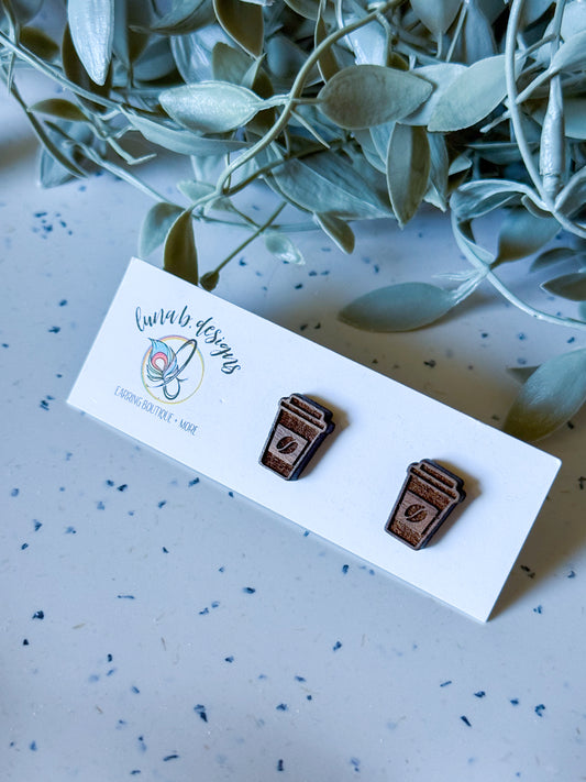 Coffee Studs