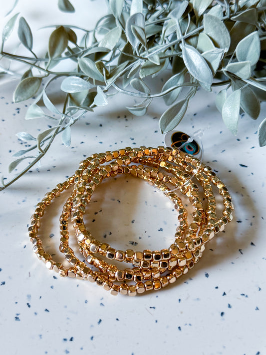 Bracelet Set- Gold
