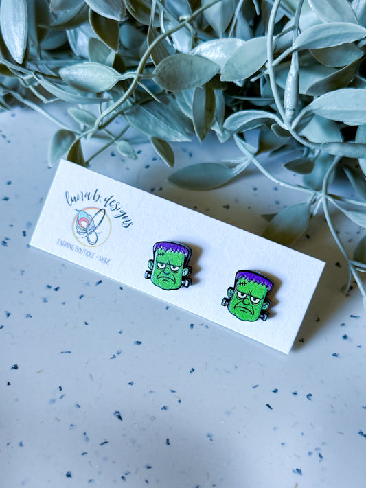 FALLoween Studs: Frankenstein