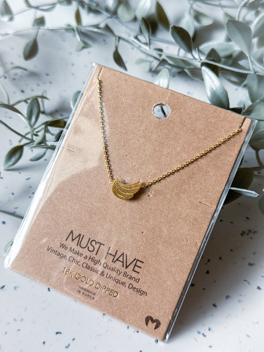 Bananas Necklace - Gold Dipped (16”)