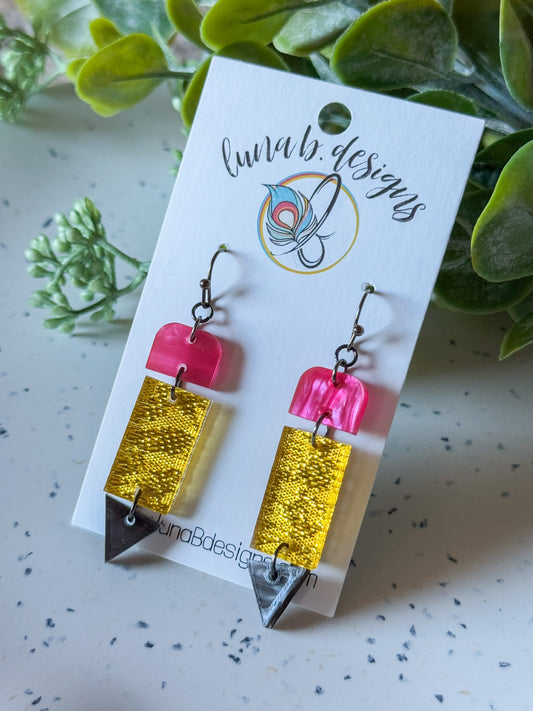 Back to School 🎀✏️: Pencil Drops
