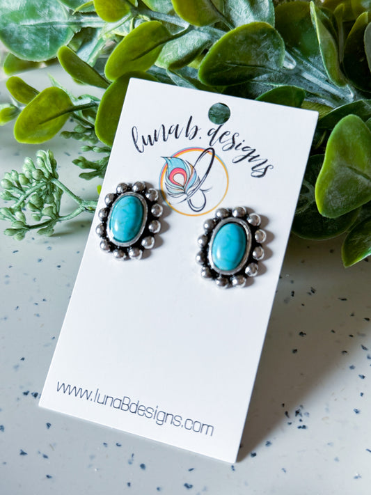 Turquoise Studs