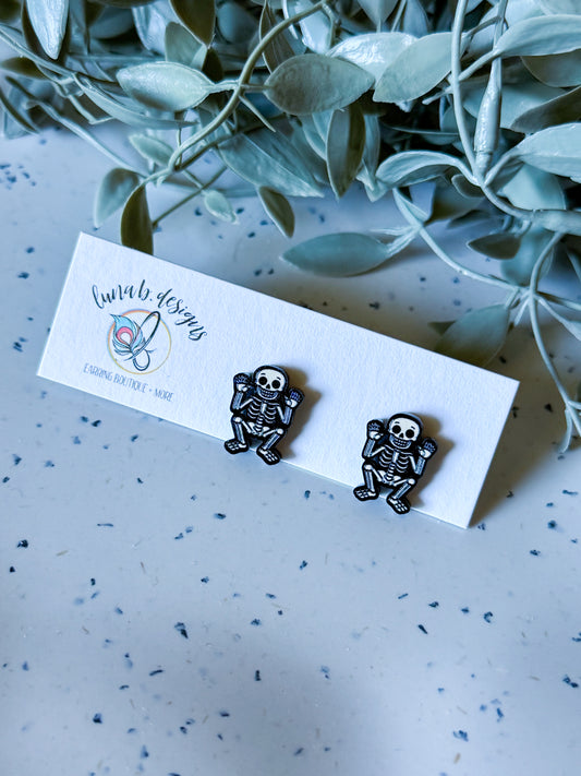 FALLoween Studs: Skeletons