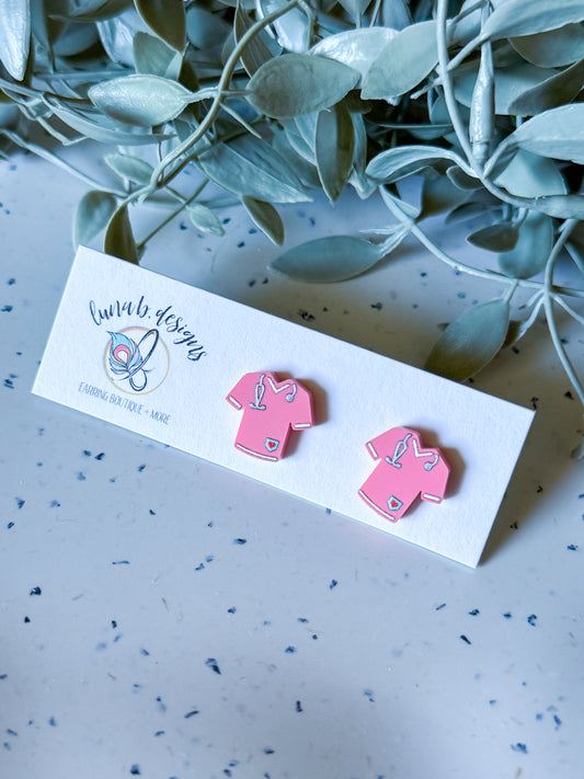 Nurse Studs (Pink)