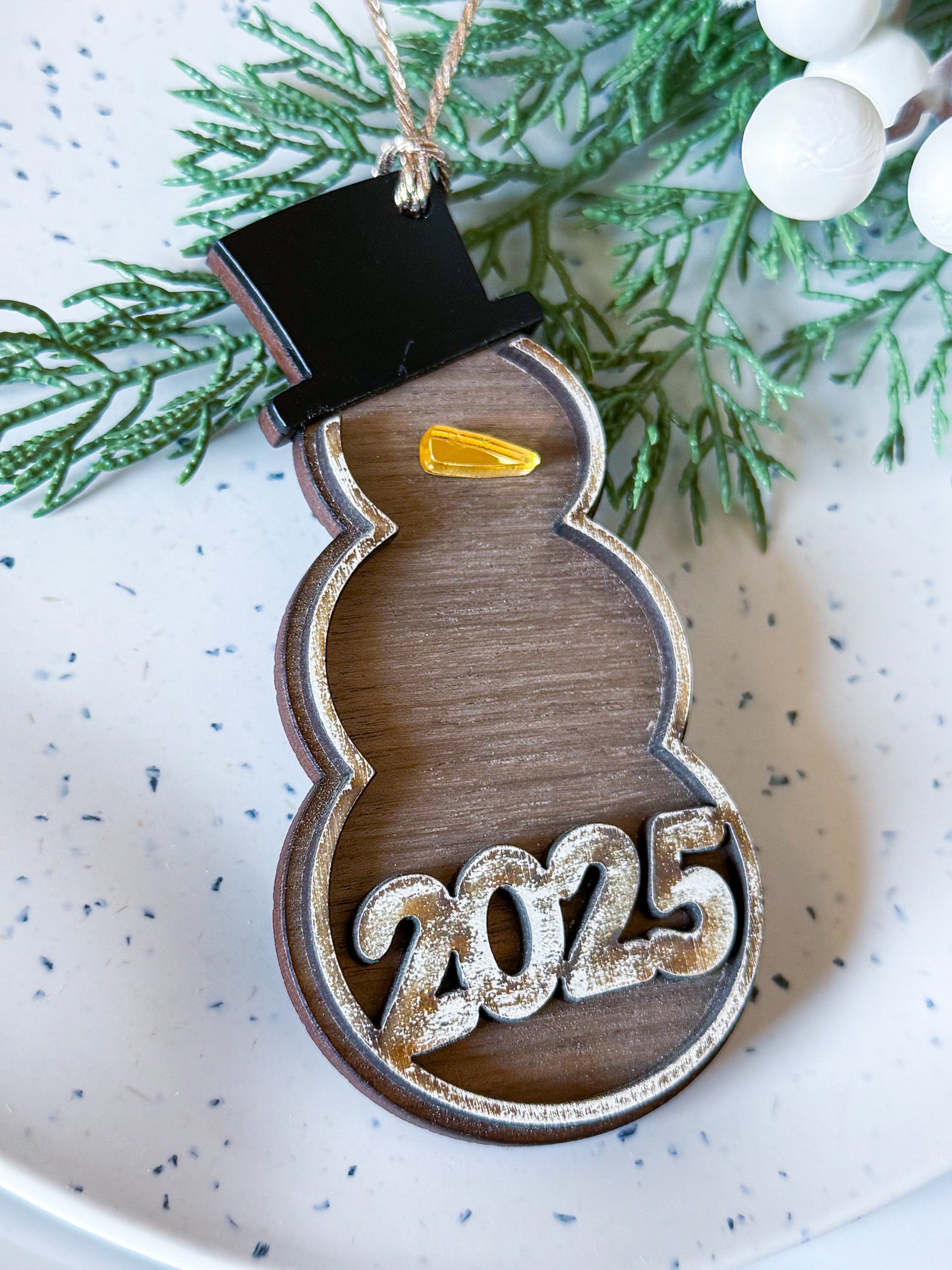 2025 Snowman Ornament