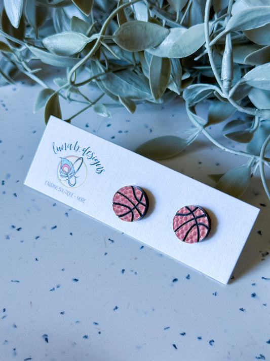 Game Day Studs: Basketball