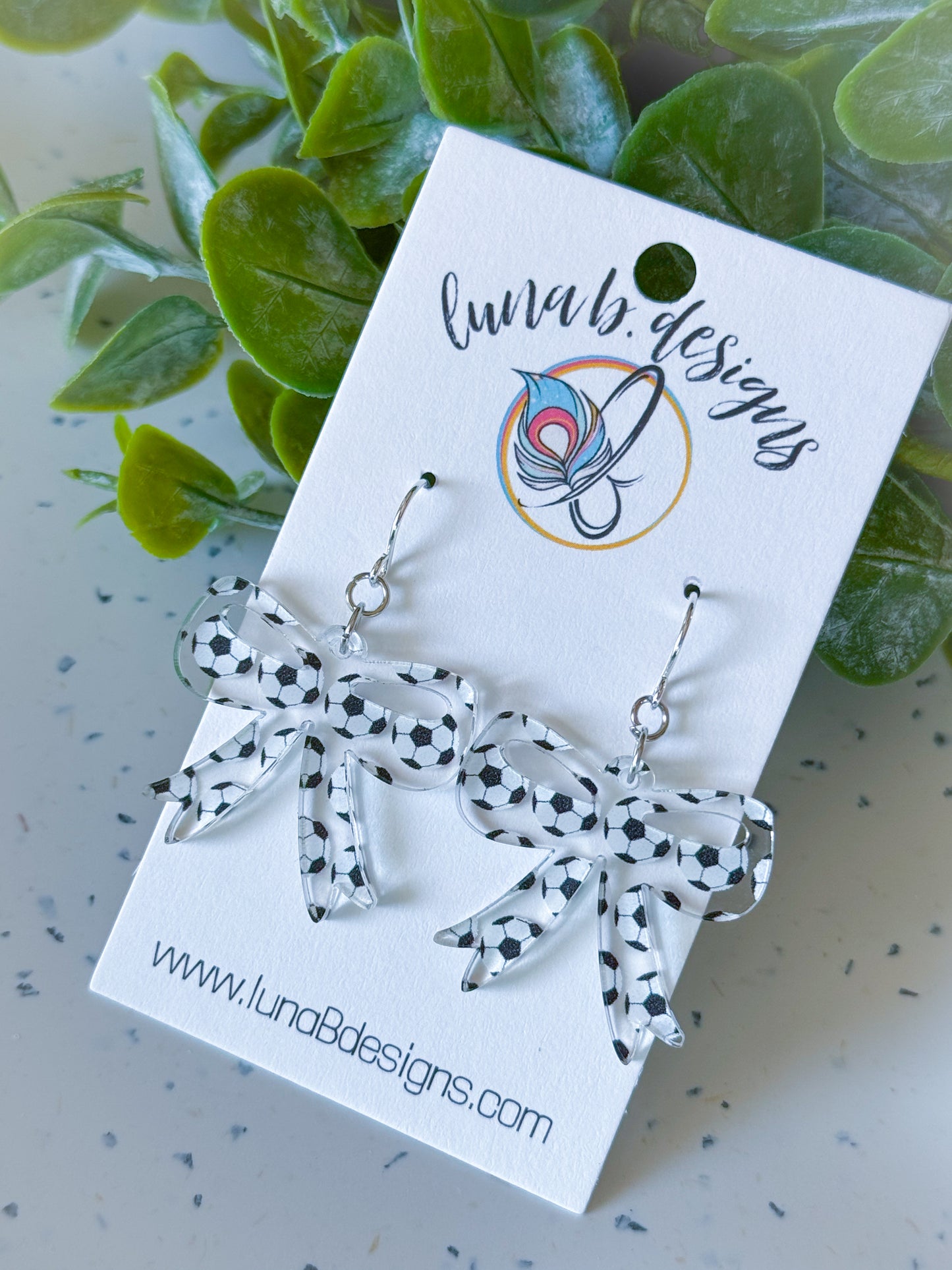 Sporty Bows: Soccer