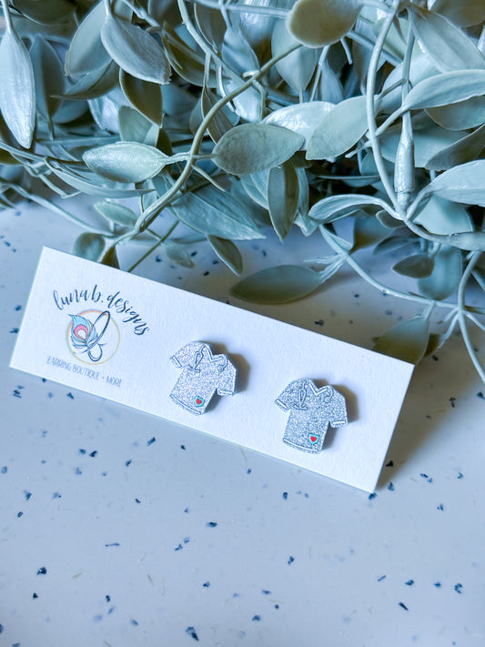 Nurse Studs (Silver)