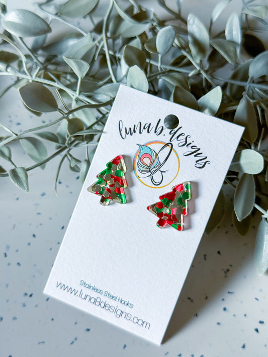 Christmas Collection: Tree Studs