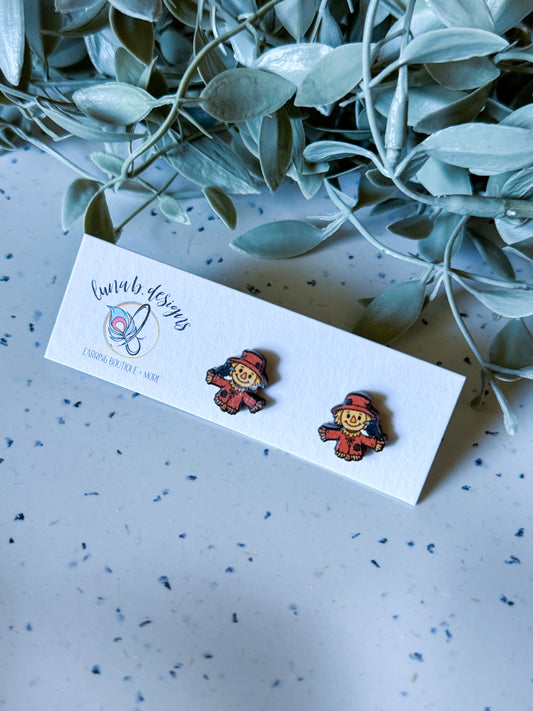 FALLoween Studs: Scarecrow
