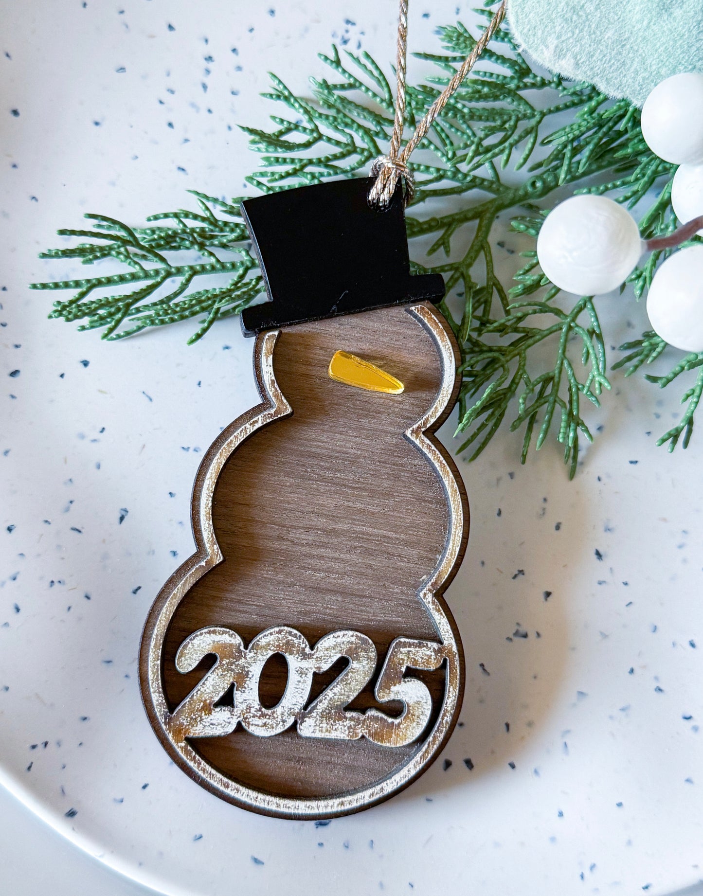2025 Snowman Ornament